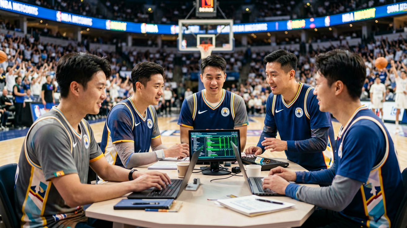 NBA篮球赛场高清图片